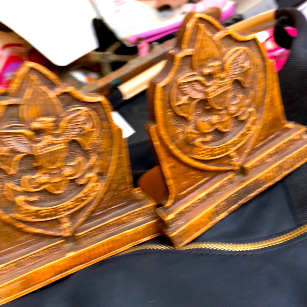 Vintage book ends